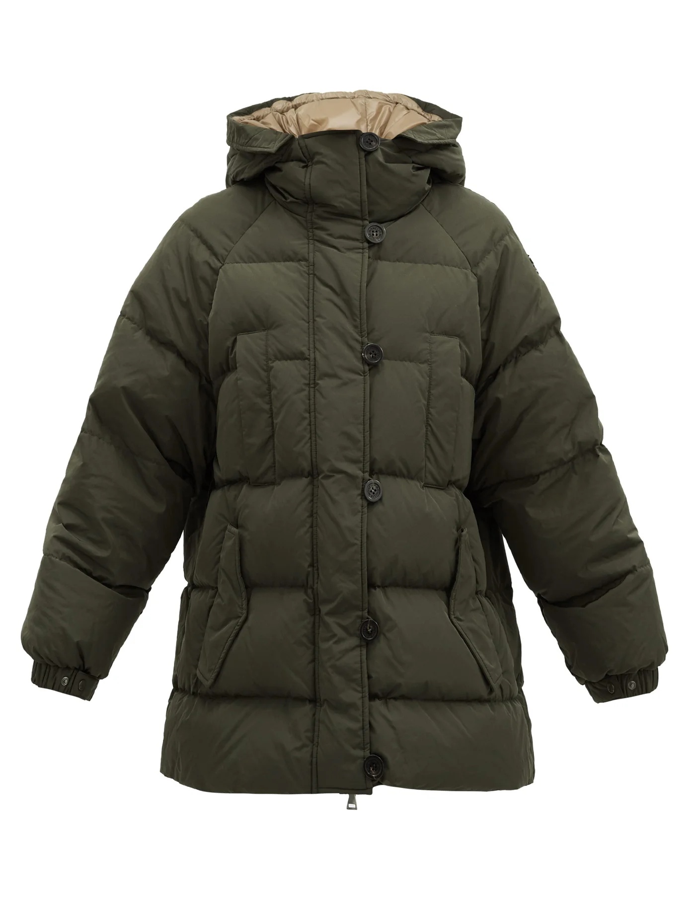 Nedaade down-filled quilted-shell parka - 1