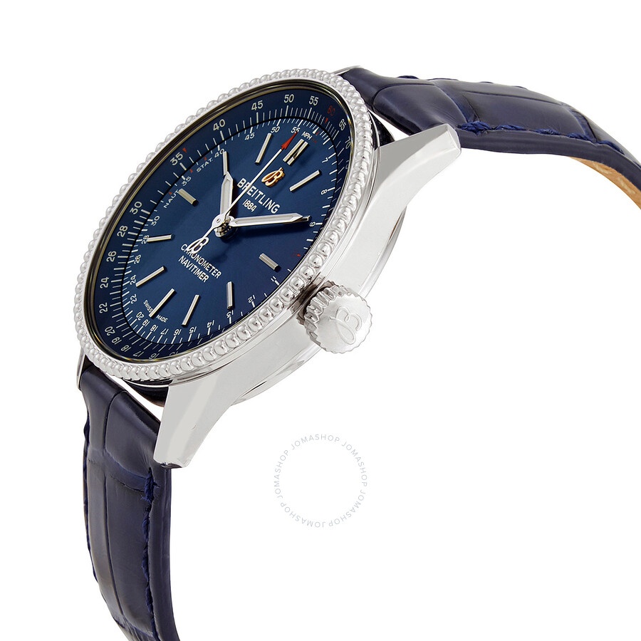 Breitling Navitimer Automatic Chronometer Blue Dial Ladies Watch A17395161C1P2 - 2