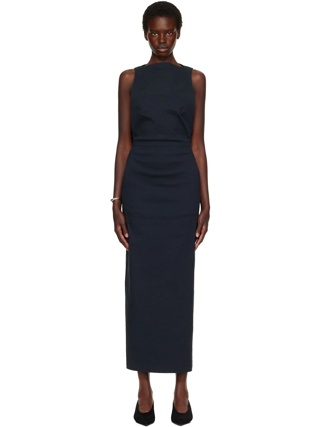 Navy Allow Maxi Dress - 1