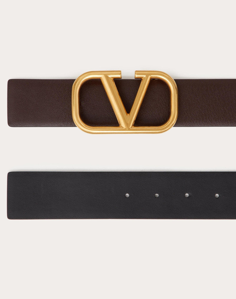 VLOGO SIGNATURE CALFSKIN BELT 40 MM 6