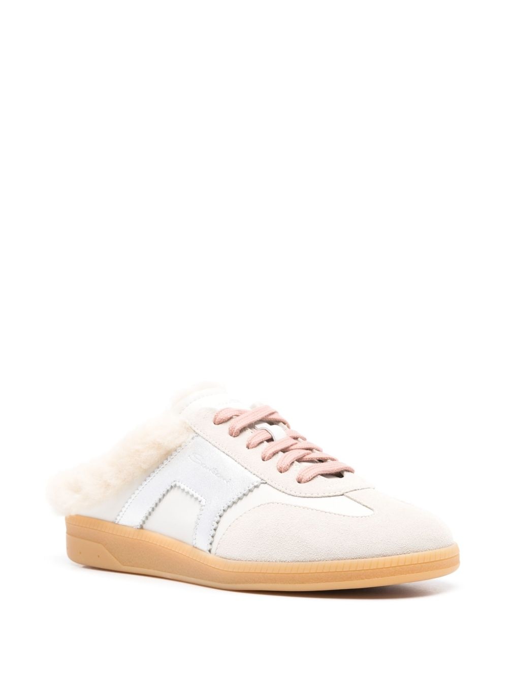 panelled slippers - 2