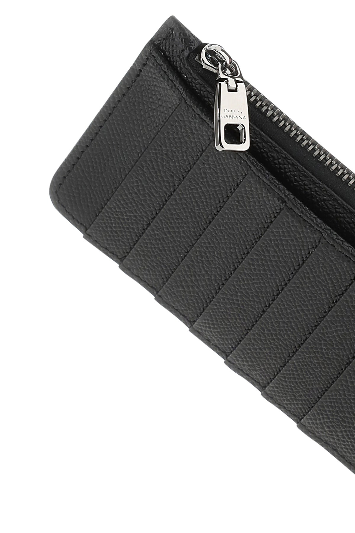 Black leather card holder - 4