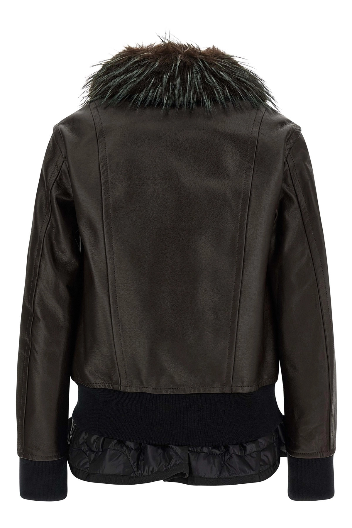 2 in 1 leather jacket - 2