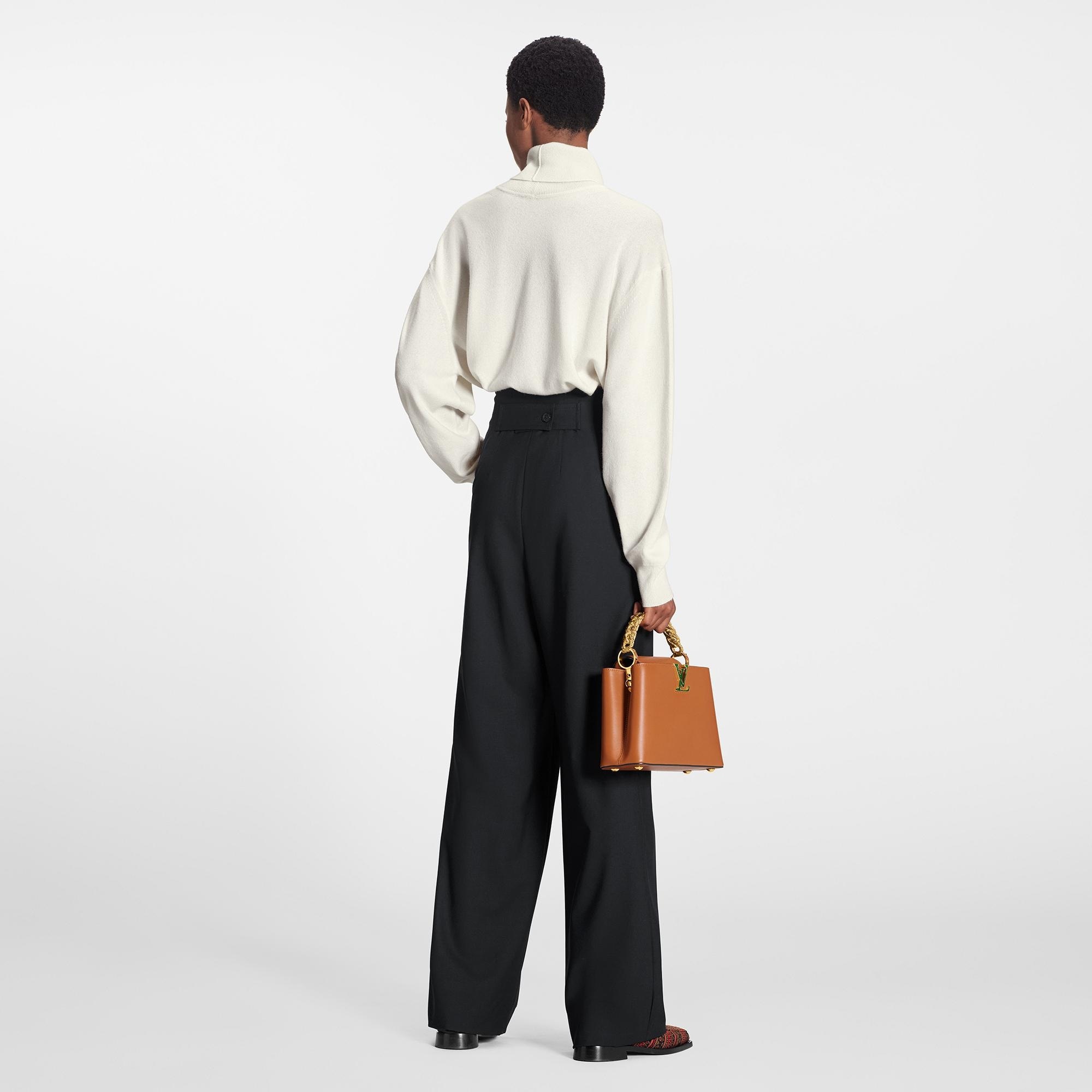Wool Toile Dart Pants - 3