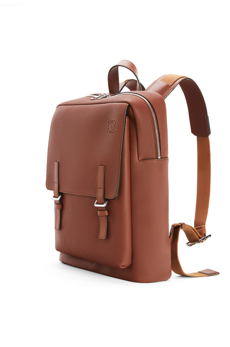 Military Backpack in soft grained calfskin 3