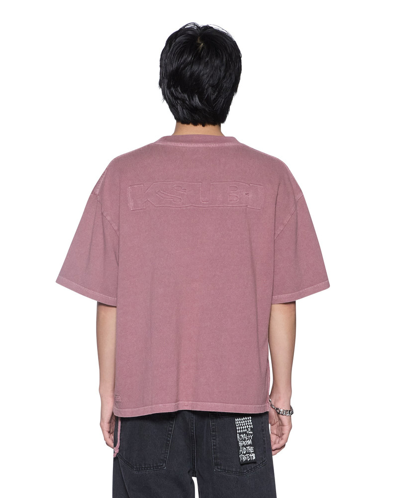 INTRUDER HALEN SS TEE PLUM 1