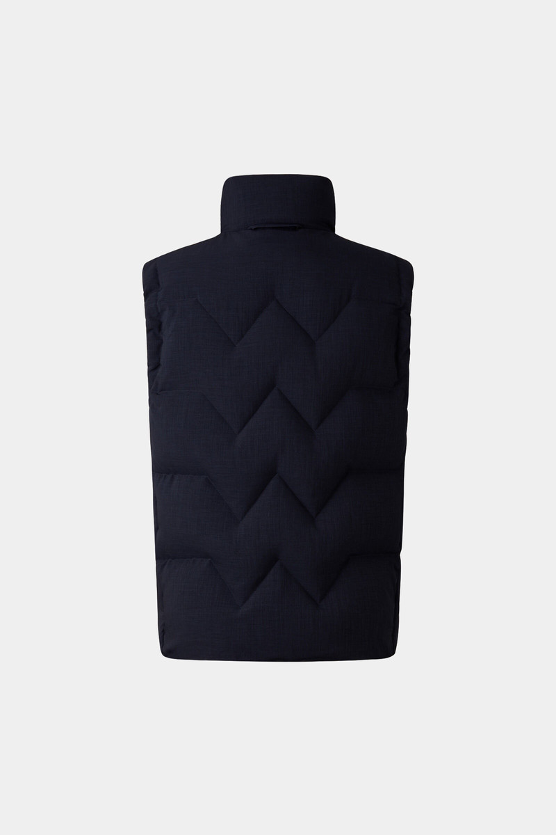 BOGNER Yumo Down vest in Navy blue outlook