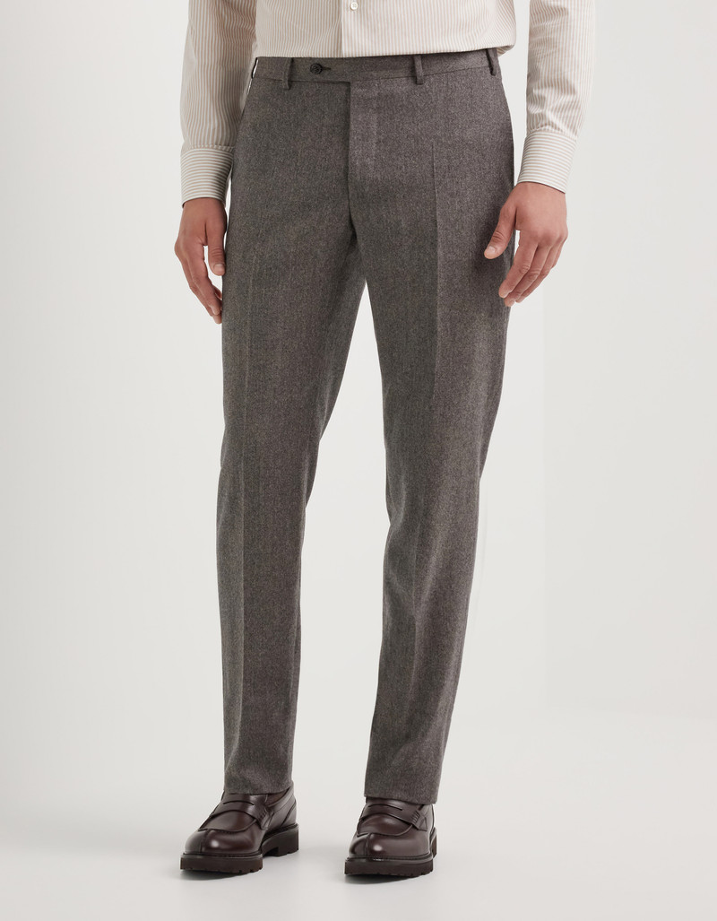 TAUPE PURE IMPECCABILE WOOL MODERN FIT SUIT 6
