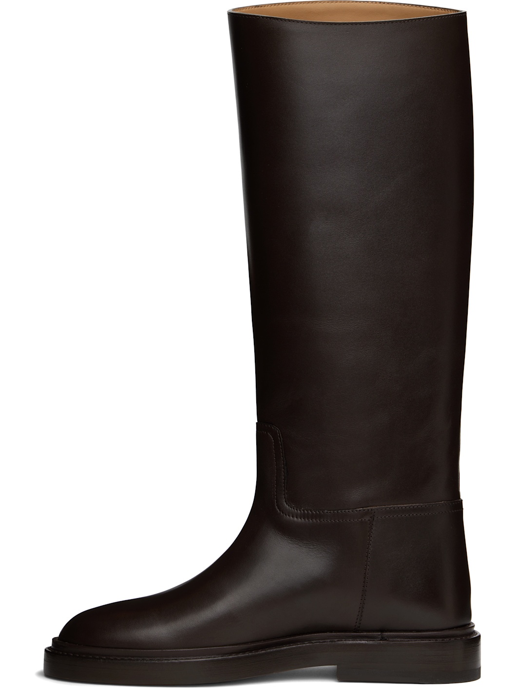 Brown Riding Tall Boots - 3