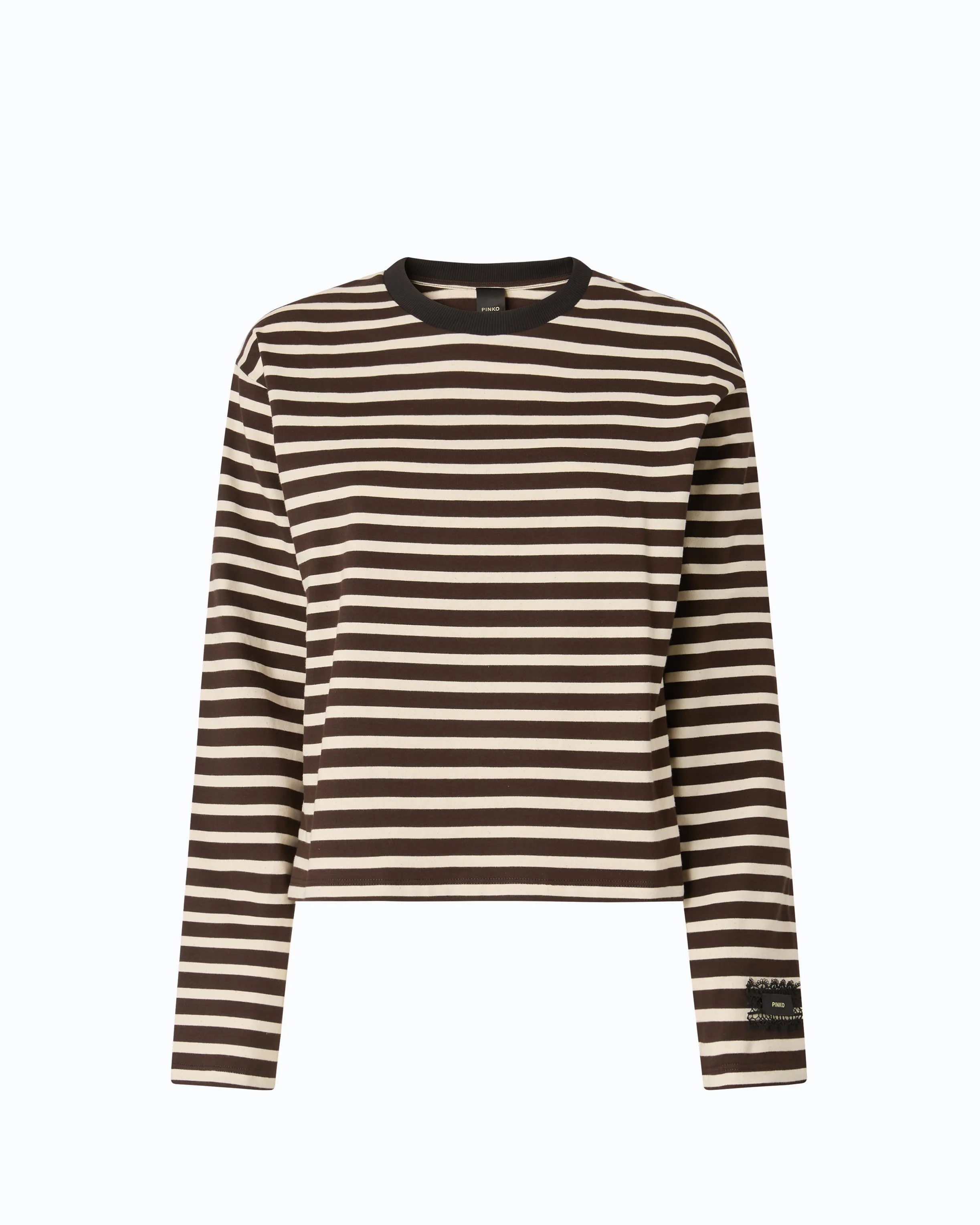 QUIET IS THE NEW PUNK STRIPED SWEATER - 1