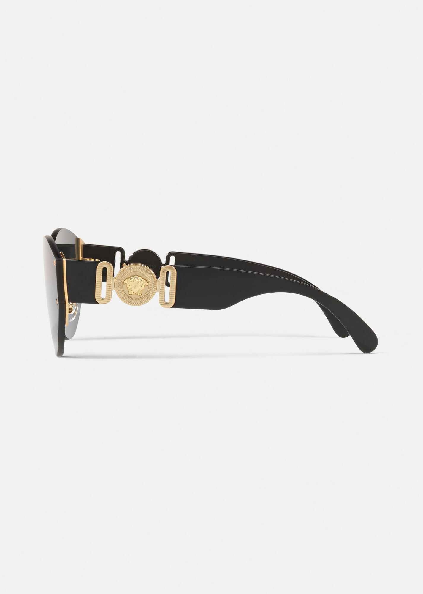 Medusa Biggie Rimless Sunglasses - 3