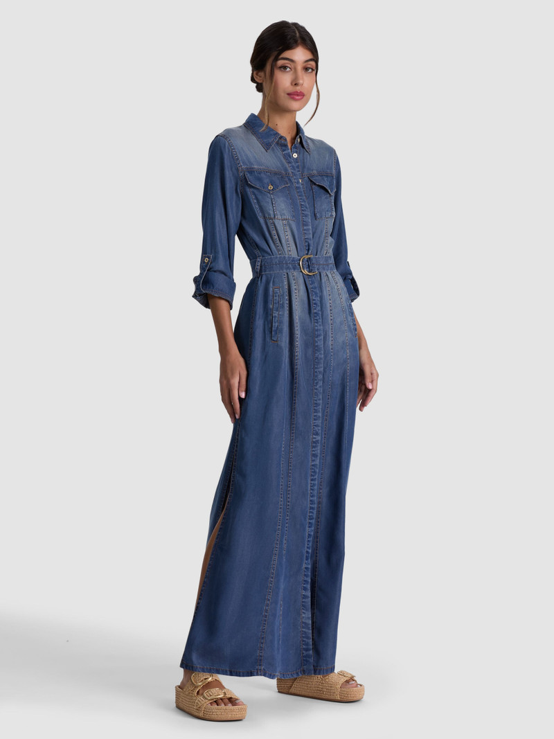CHASSIDY MAXI DENIM DRESS 2
