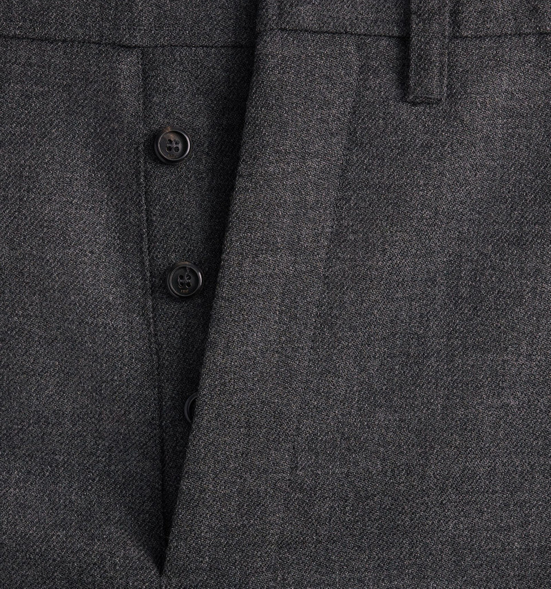 넓은 다리 tailored 바지 4