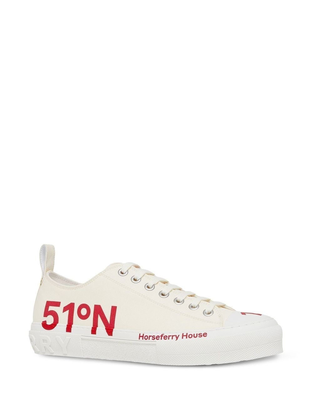 Coordinates print low-top sneakers - 2