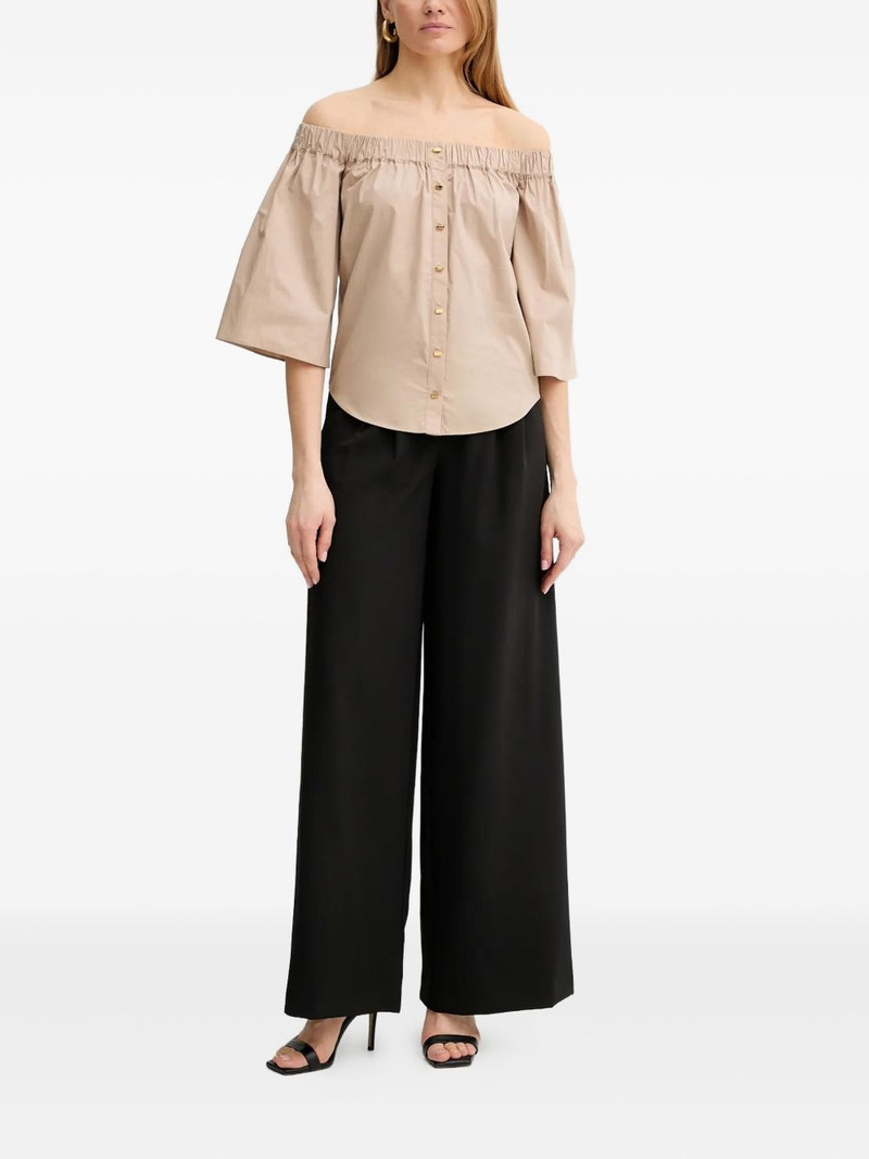 GUESS USA pleat-detail trousers outlook