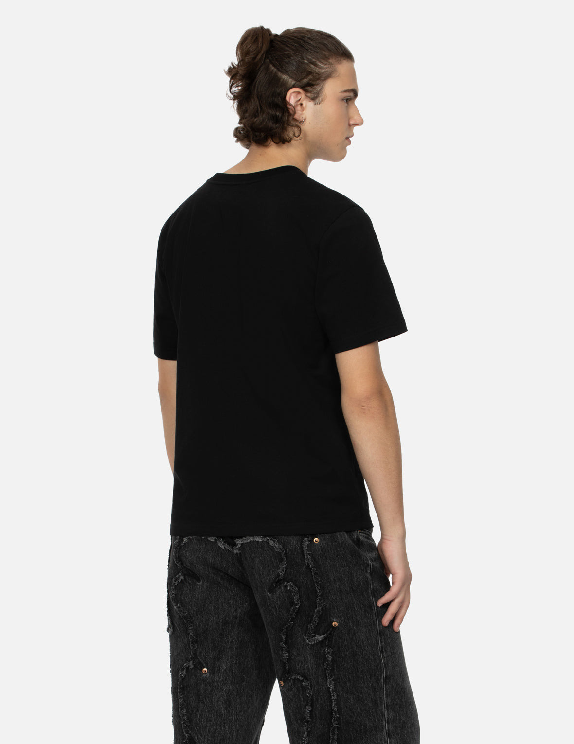 TANUKI AND DARUMA PRINT REGULAR FIT T-SHIRT - 8