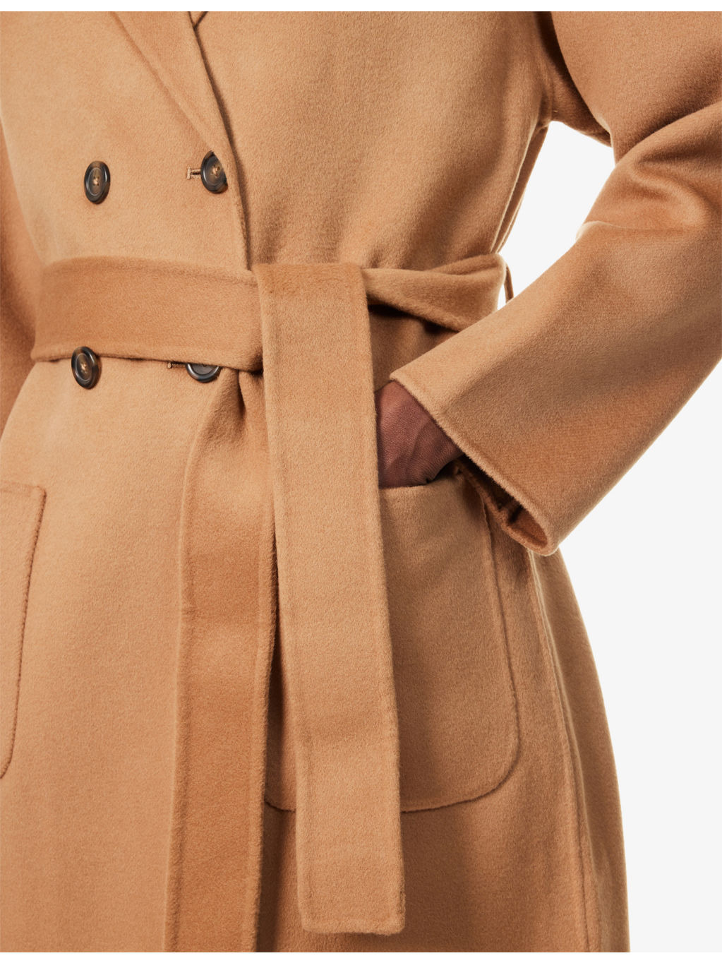 Dylan Belted Wool And Cashmere Coat - 5