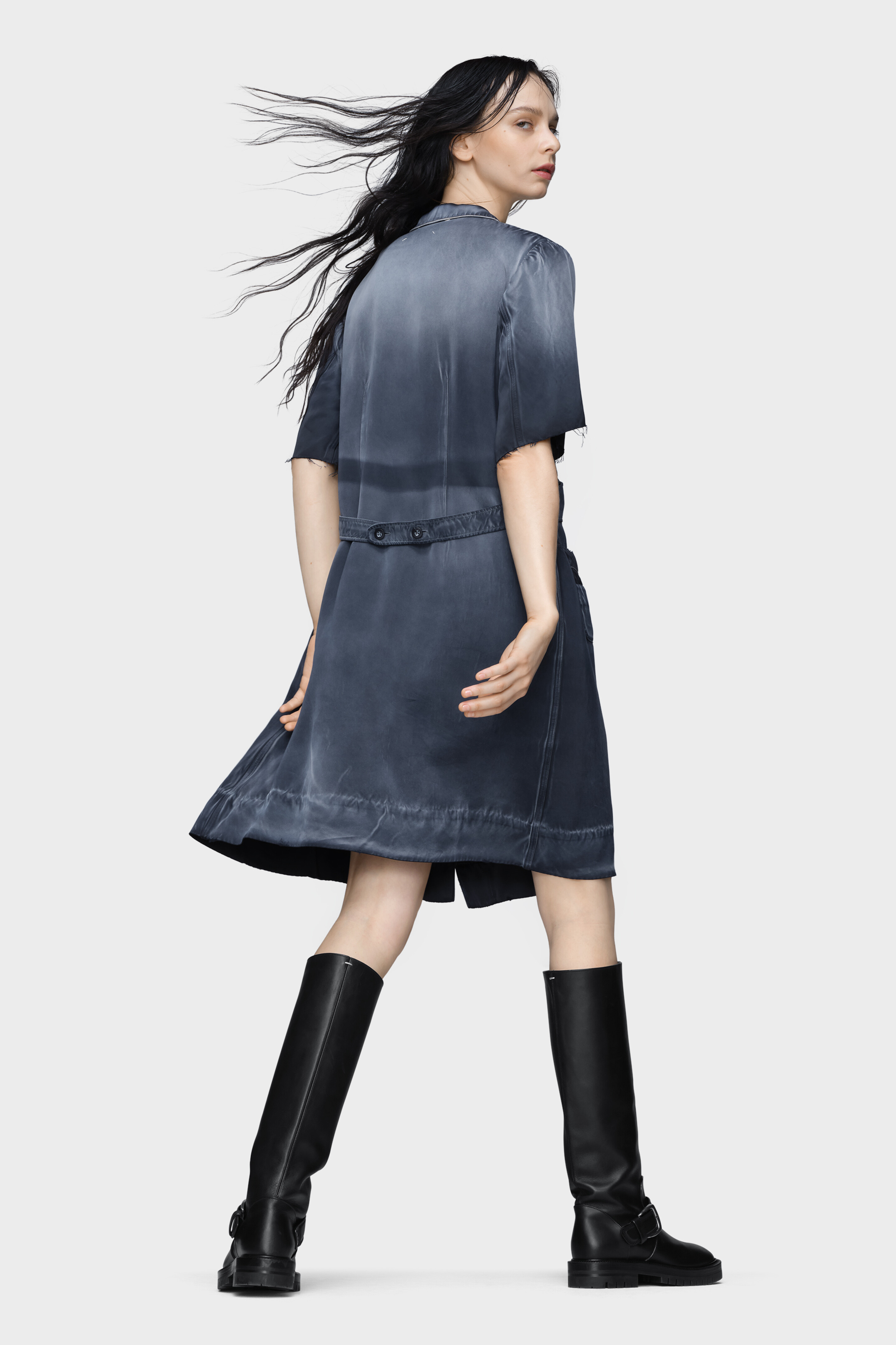 Sun-faded midi dress - 4