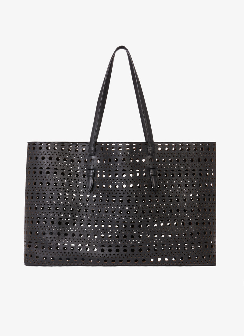 MINA 44 BAG IN OPTICAL PERFO LUX CALFSKIN - 1