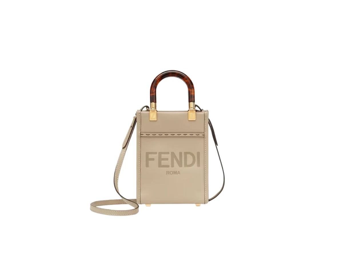 Fendi Mini Sunshine Shopper Crossbody - 1