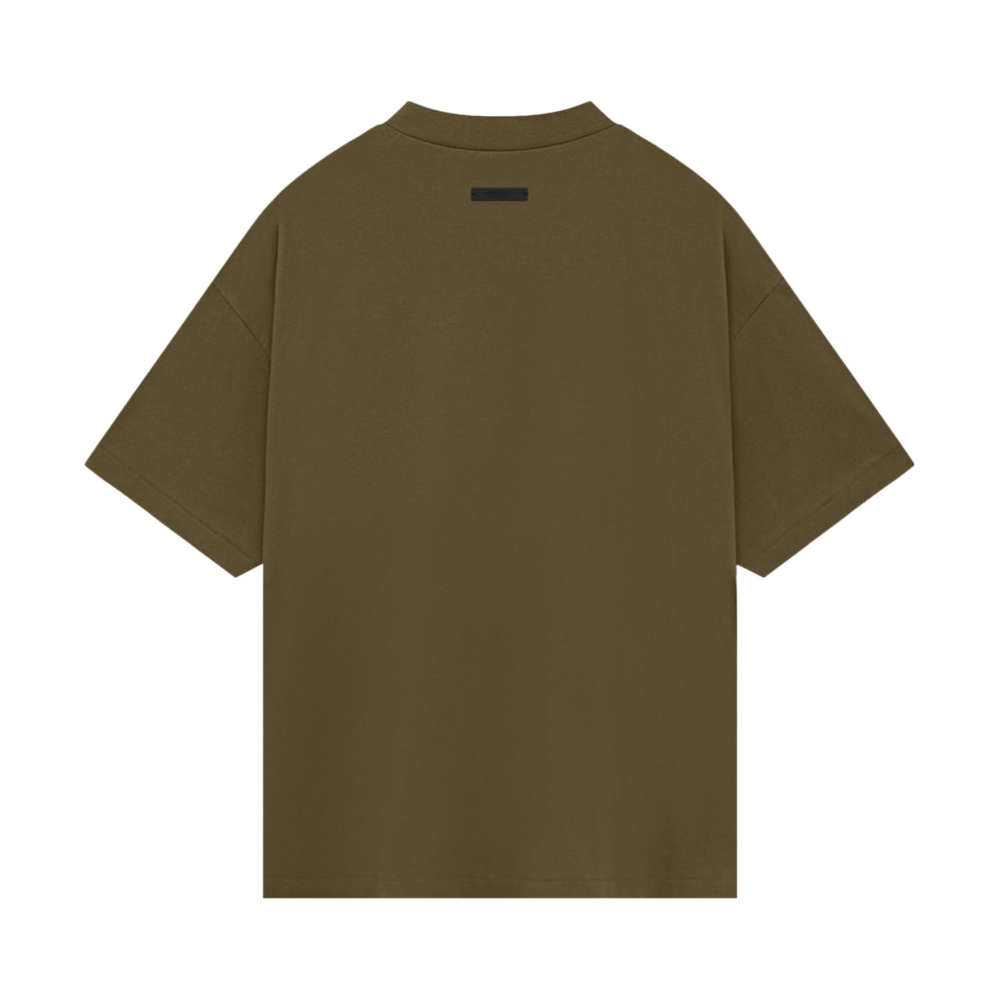 Fear of God Essentials Jersey Crewneck Tee 'Olive' - 2