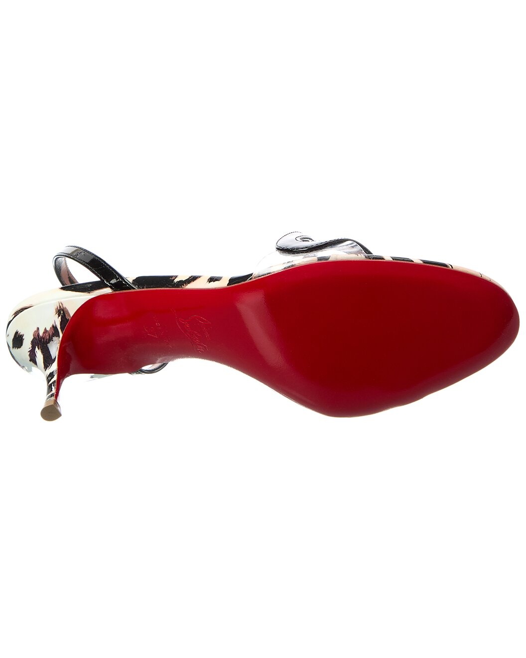 Christian Louboutin Rosalie 55 Patent Slingback Sandal - 4