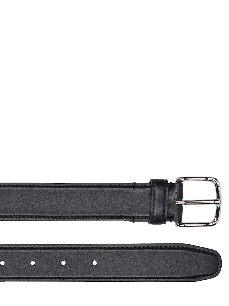 3cm Classic leather belt - 2