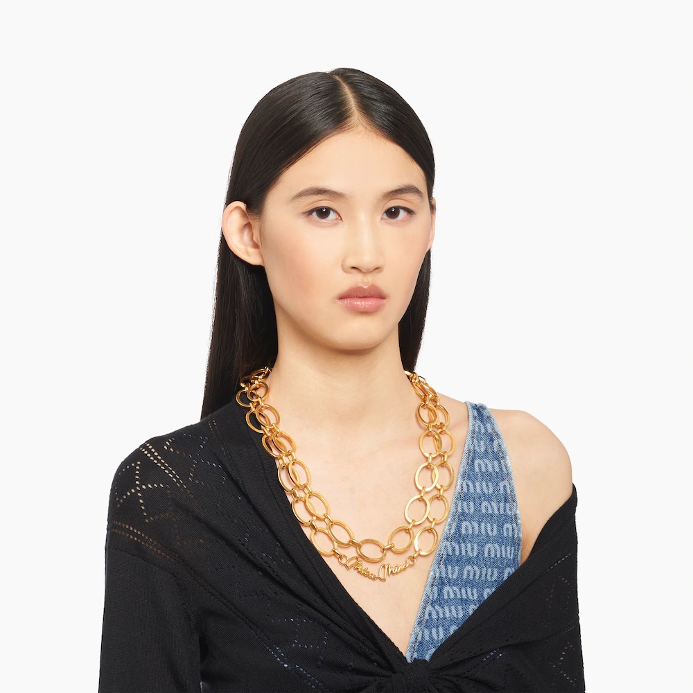 Metal necklace - 4