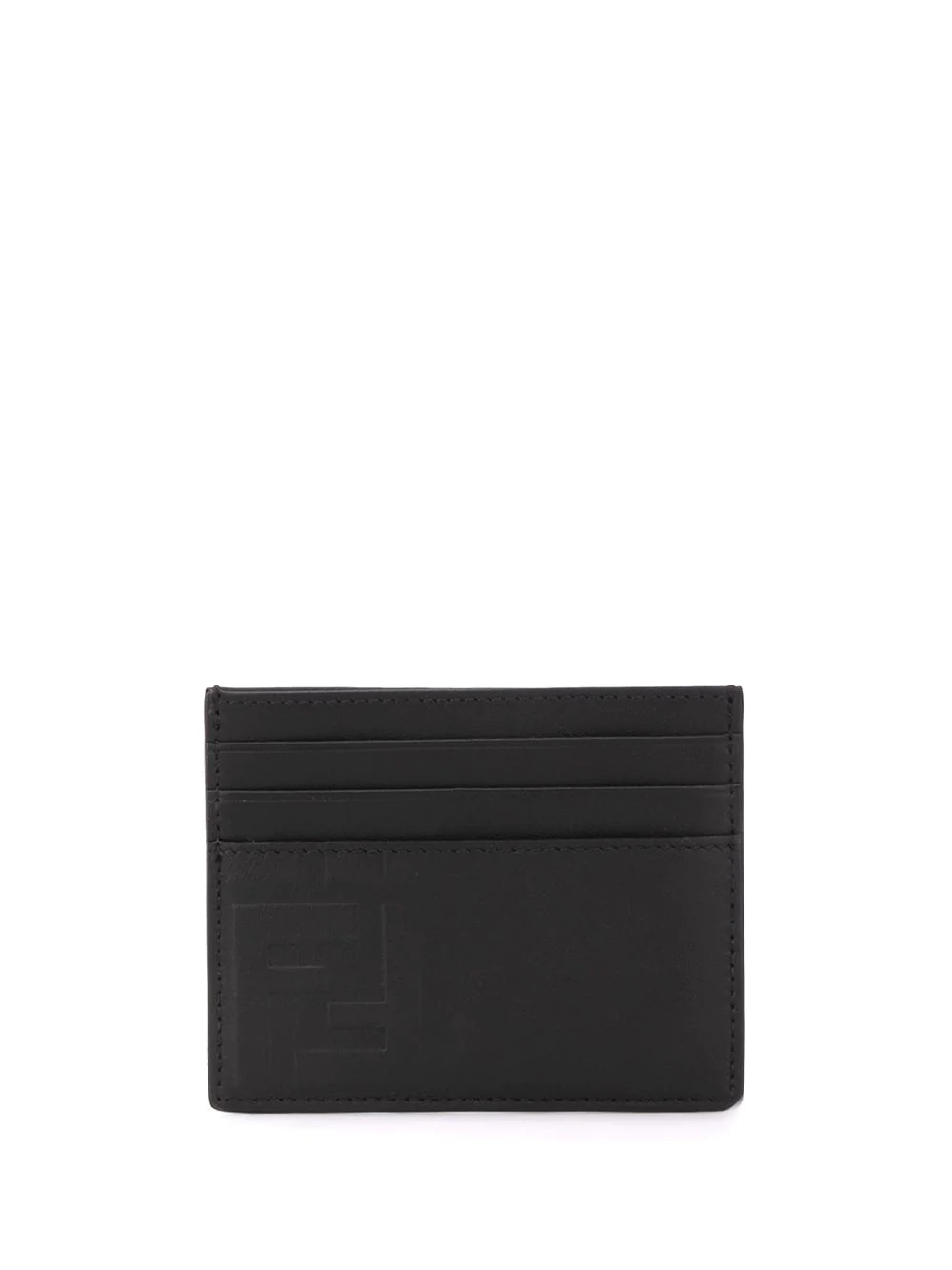 FF motif embossed cardholder - 1