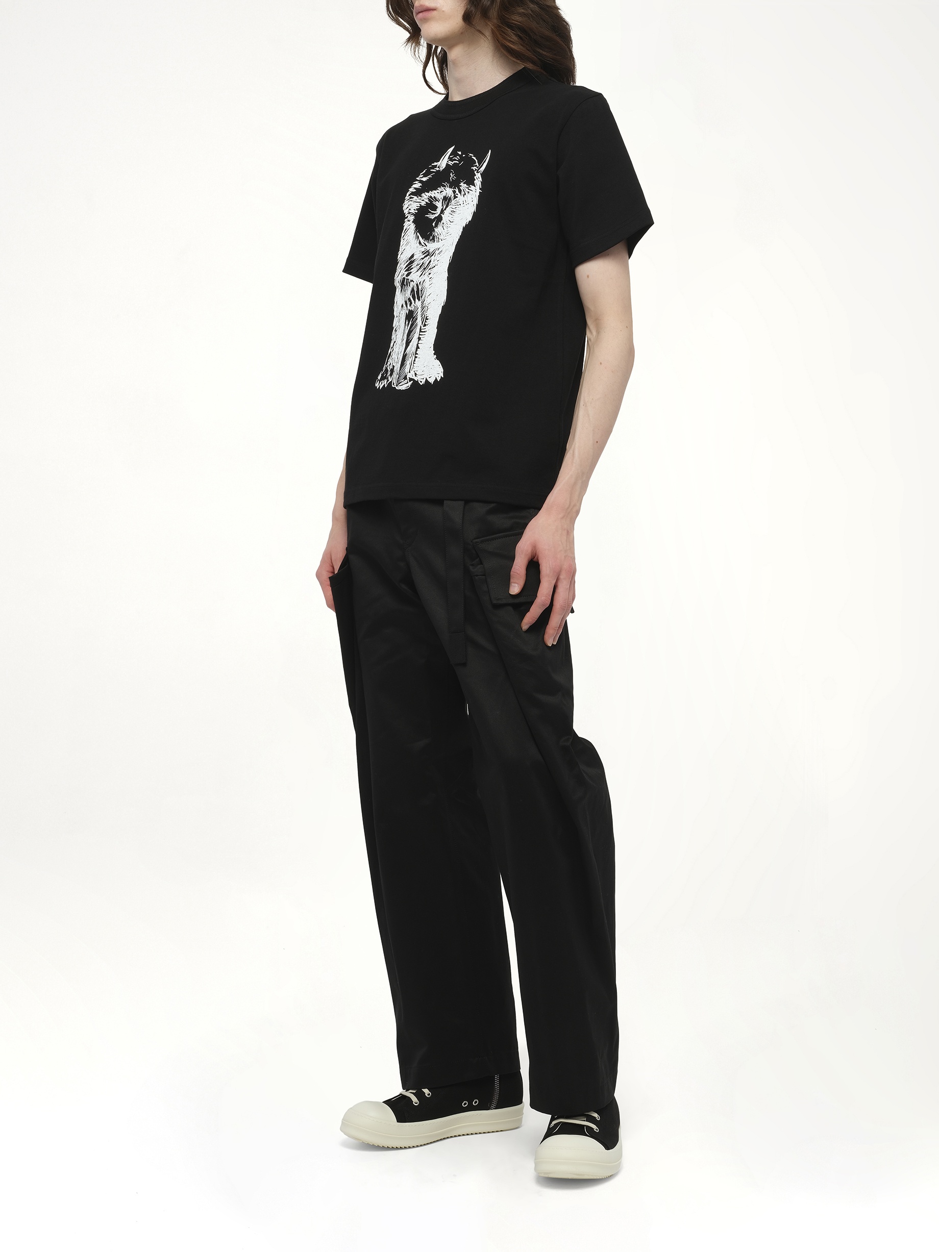 WHERE THE WILD THINGS ARE Monster T-Shirt in Black - 4