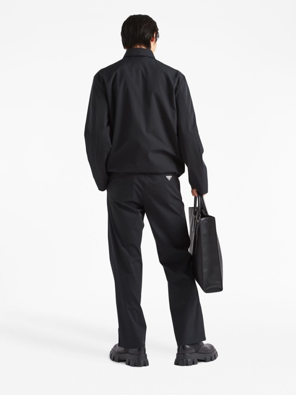 Prada Men Pantaloni In Tecno Stretch - 5