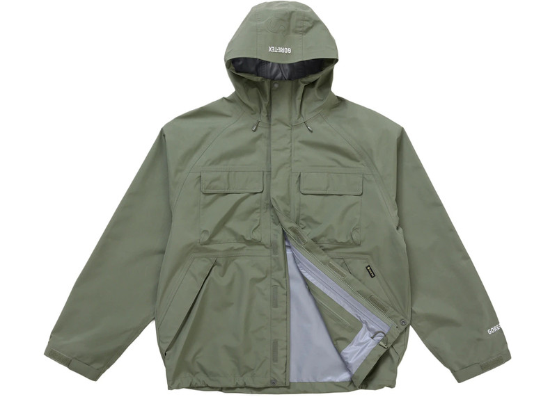 Supreme Supreme GORE-TEX Shell Jacket Olive outlook