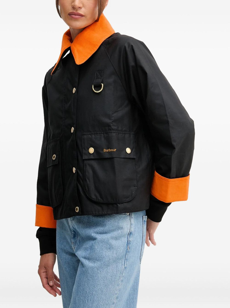 Barbour Spey logo-embroidered jacket outlook