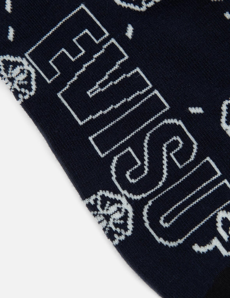 MONOGRAM JACQUARD NO-SHOW SOCKS 3