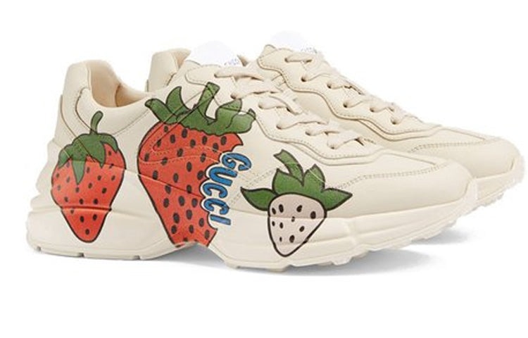(WMNS) Gucci Rhyton 'Gucci Strawberry' 576963-DRW00-9522 - 3