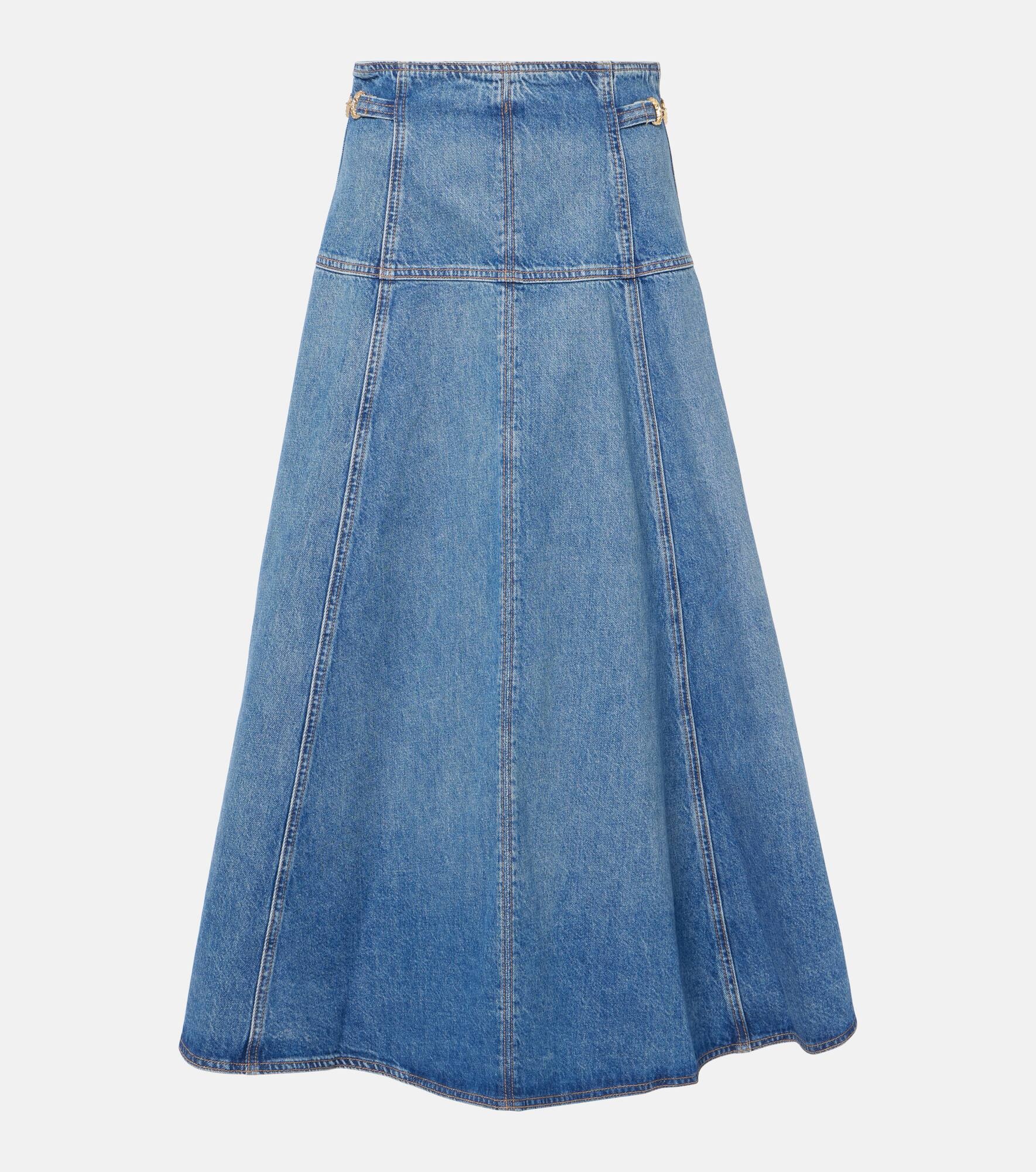 Brigette pleated midi skirt - 1