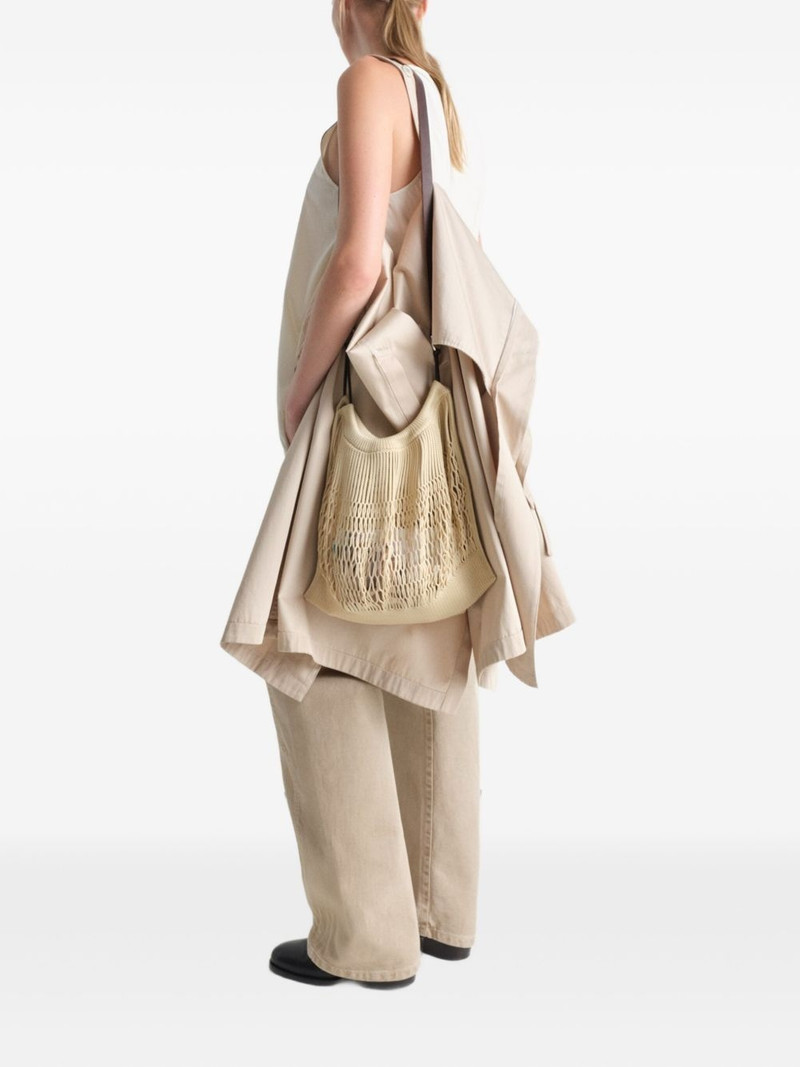 Lemaire large Filt Net cross body bag outlook