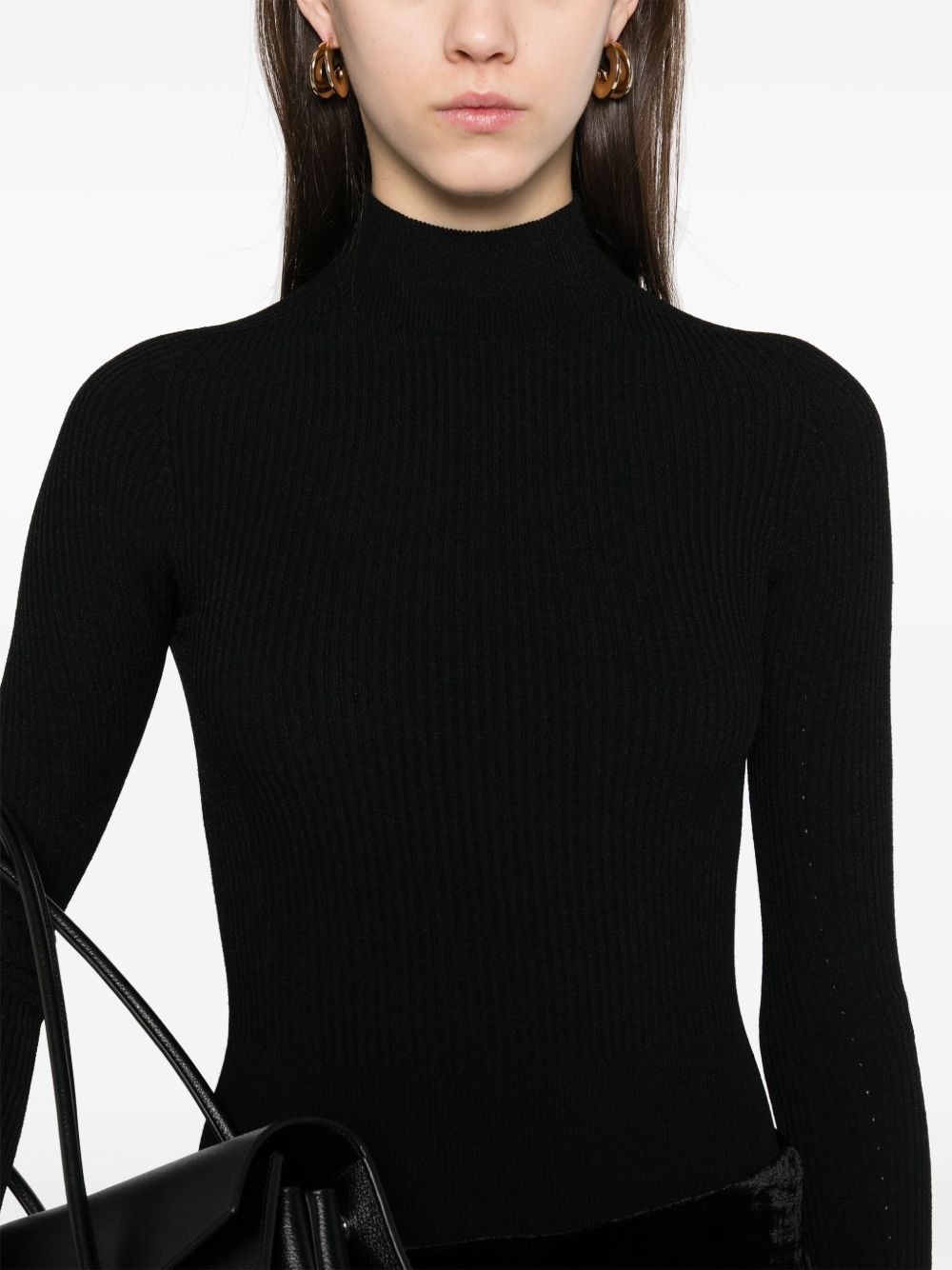 high-neck bodysuit - 5