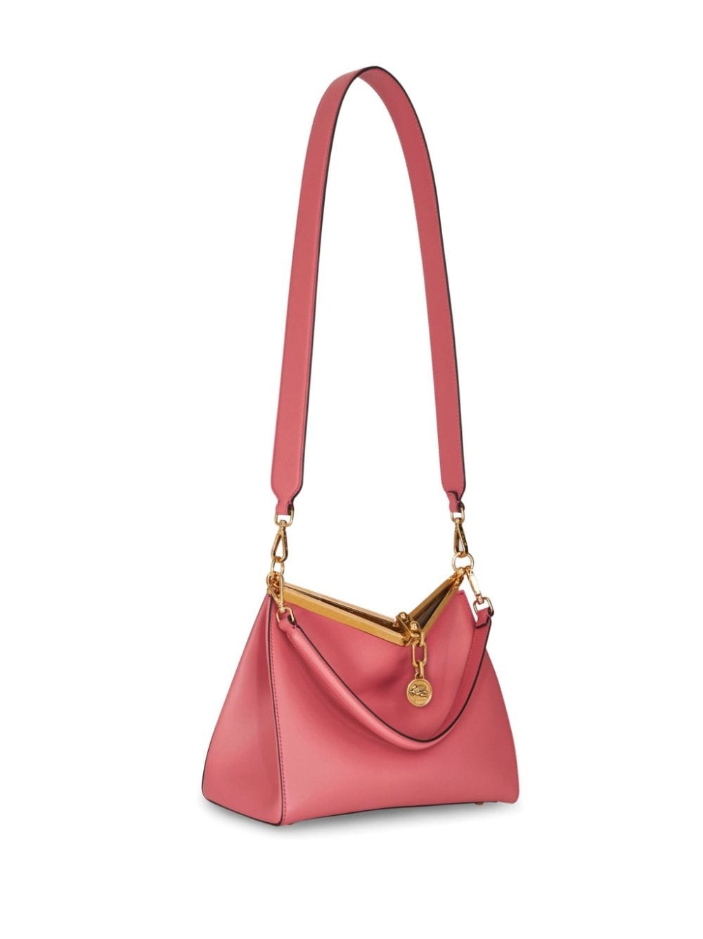 medium Vela leather shoulder bag - 4