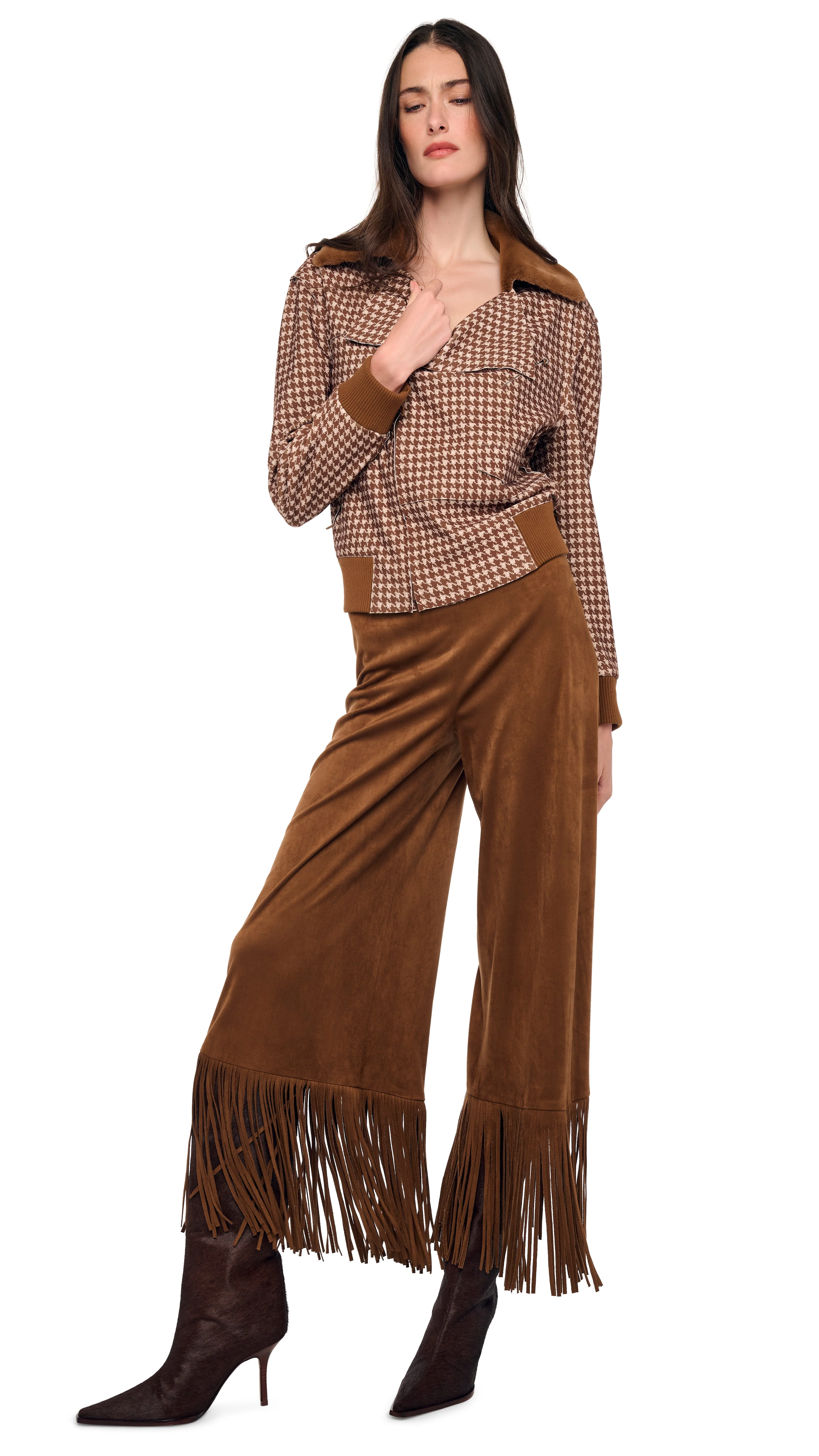 FRINGE GAUCHO PANT - 1