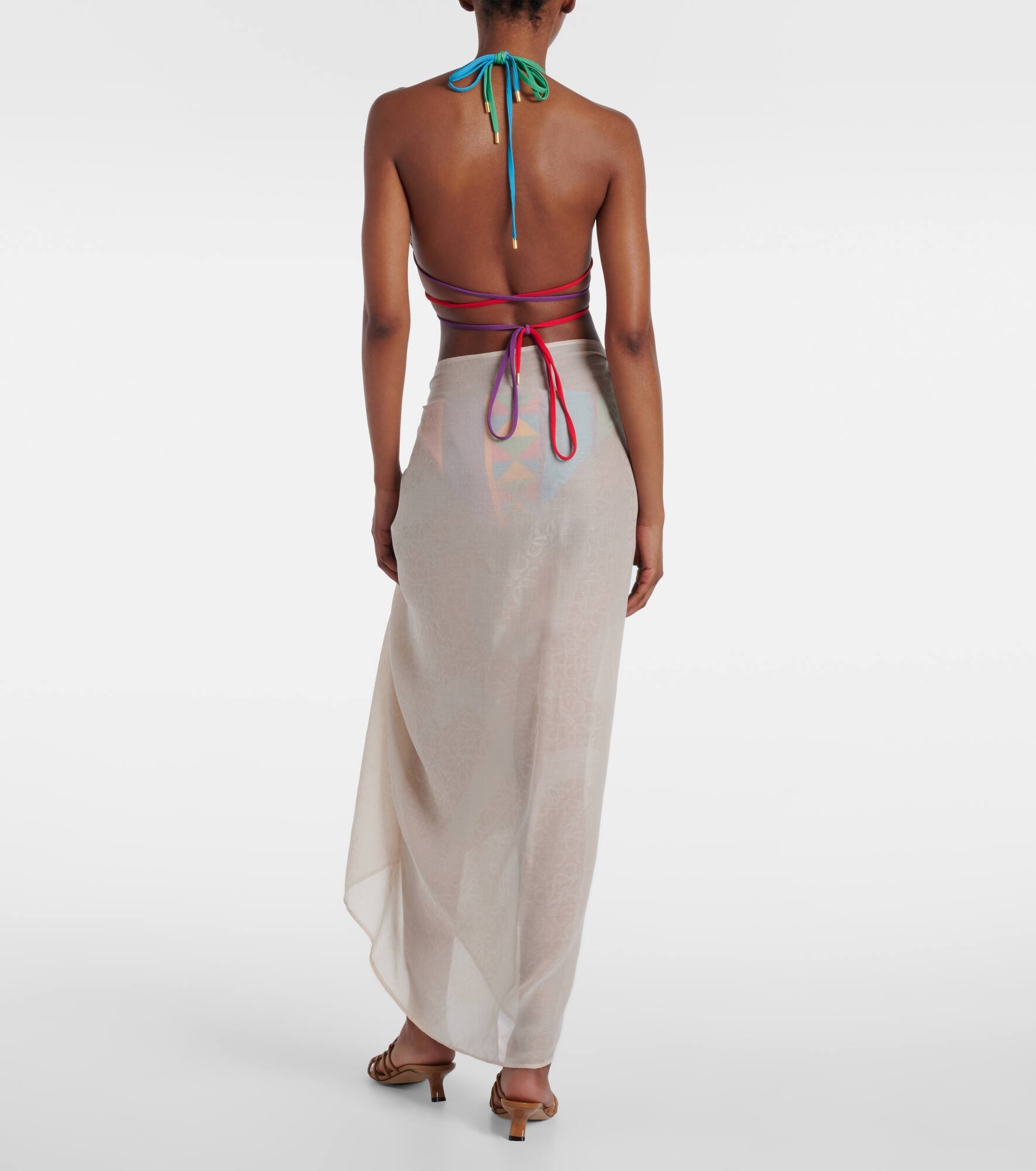 Anagram cotton beach cover-up - 3