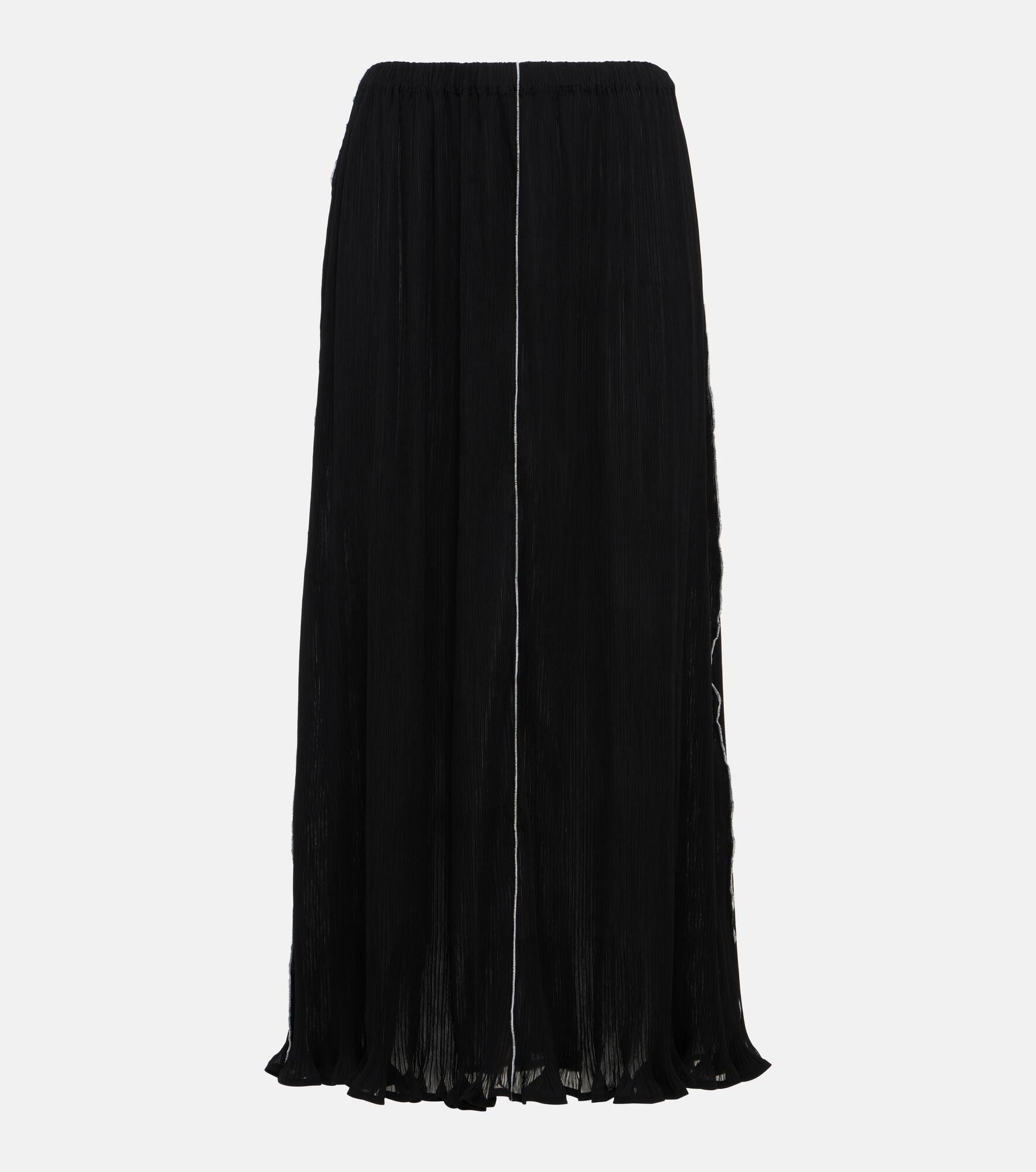 Plissé maxi skirt - 1