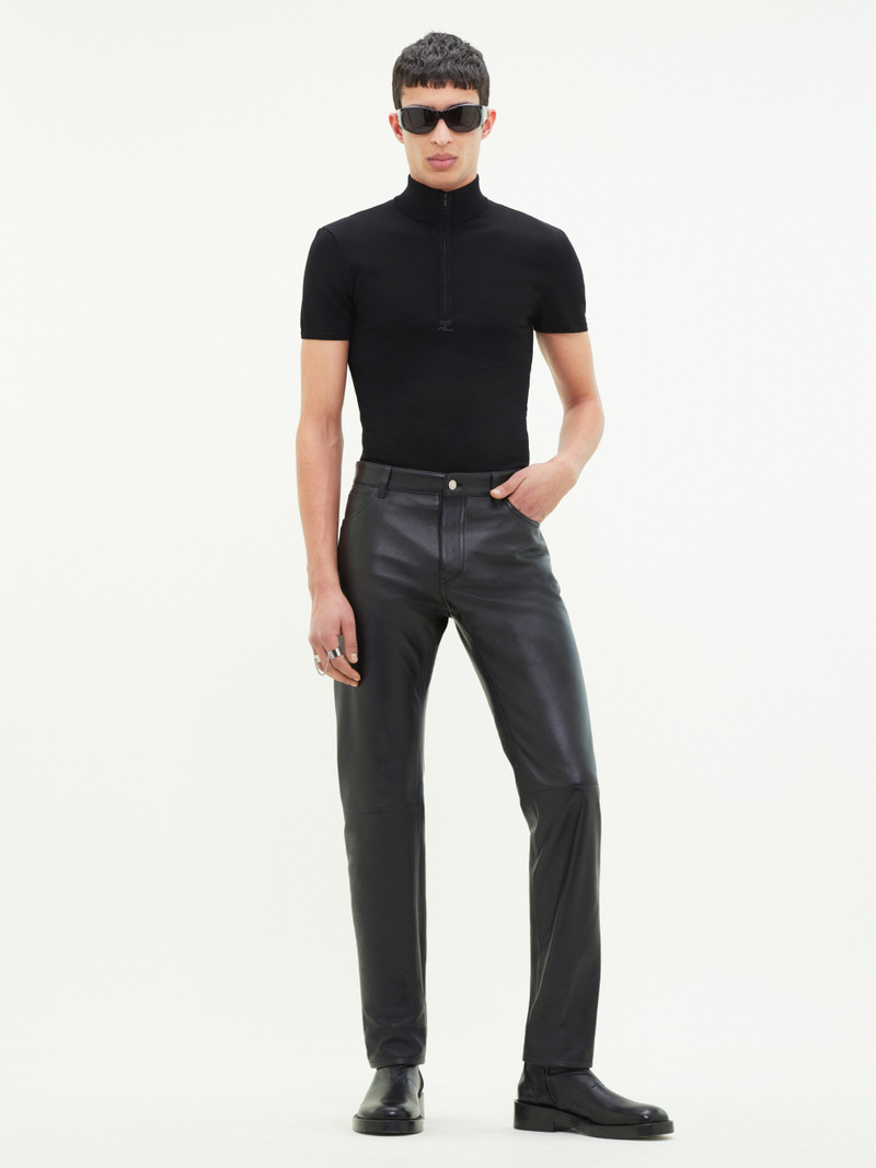 courrèges KNIT ZIPPED TOP outlook