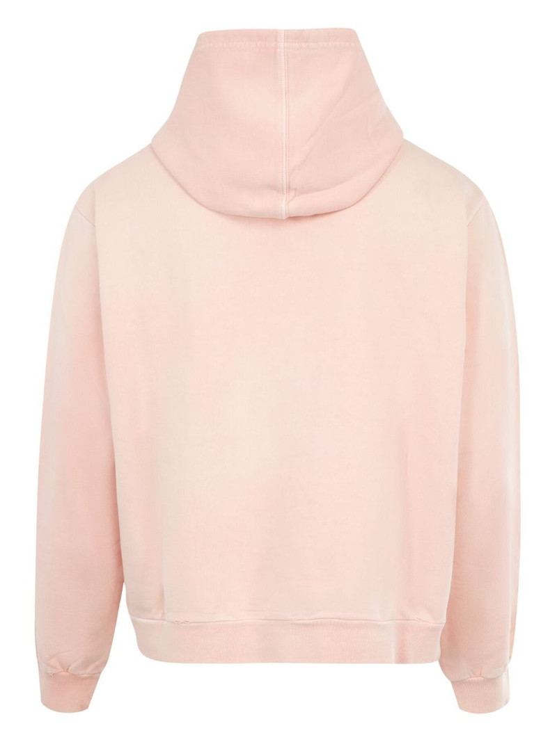 Marni bleached-effect cotton hoodie outlook