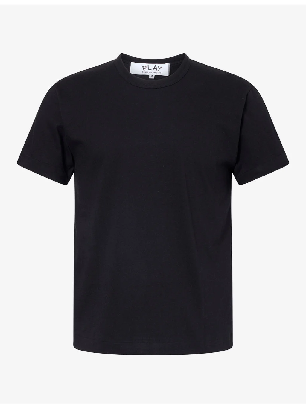 Heart Motif-Logo Back Cotton T-Shirt - 1