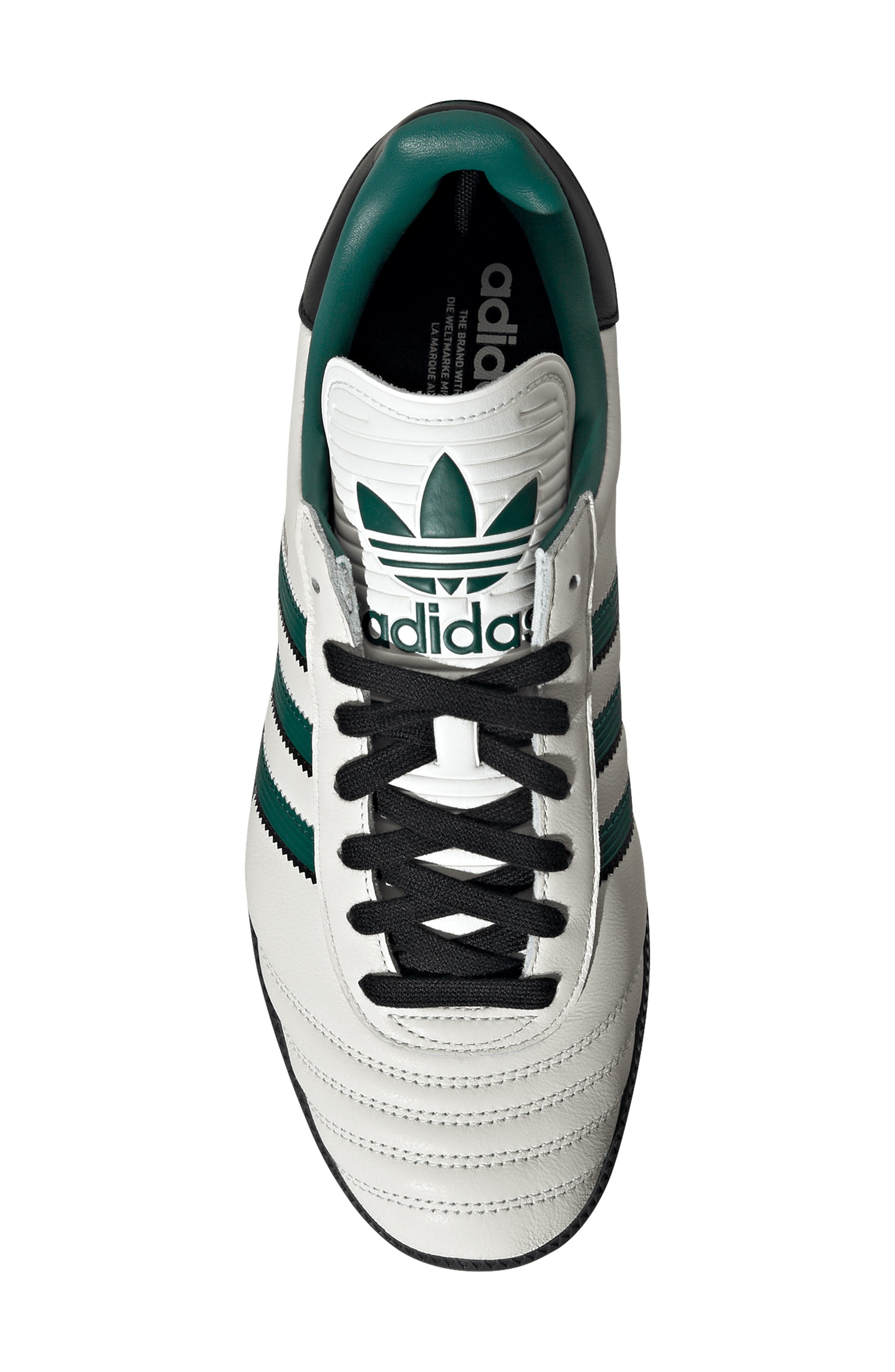 adidas Gender Inclusive Samba 62 Sneaker in White/Green/Carbon at Nordstrom - 4
