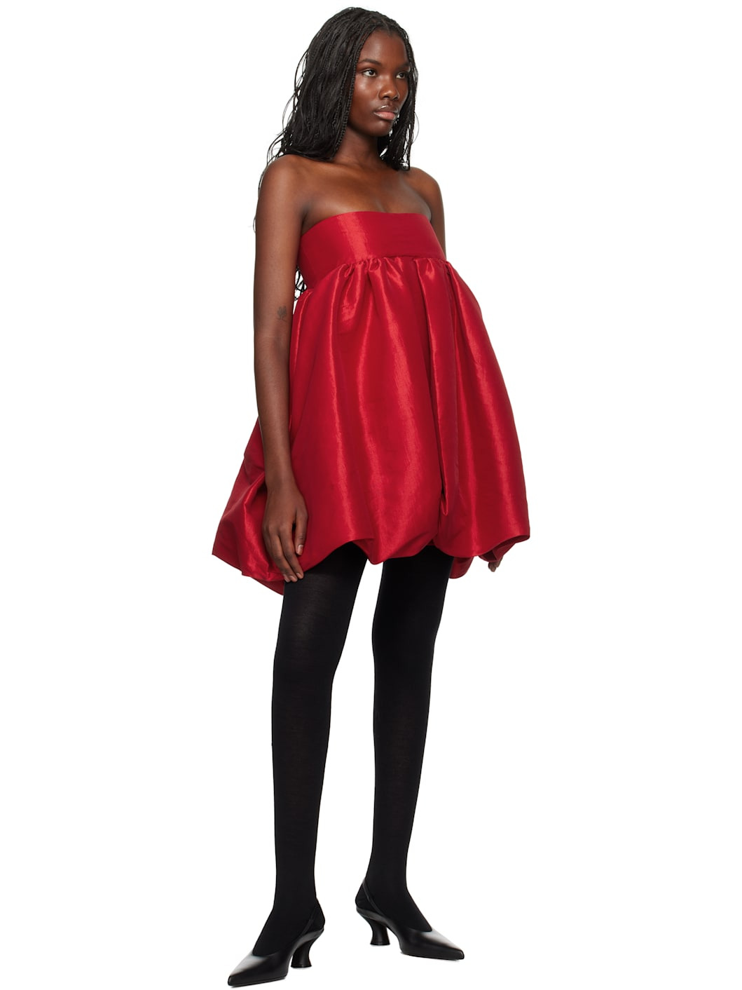 SSENSE Exclusive Red Crie Minidress - 4
