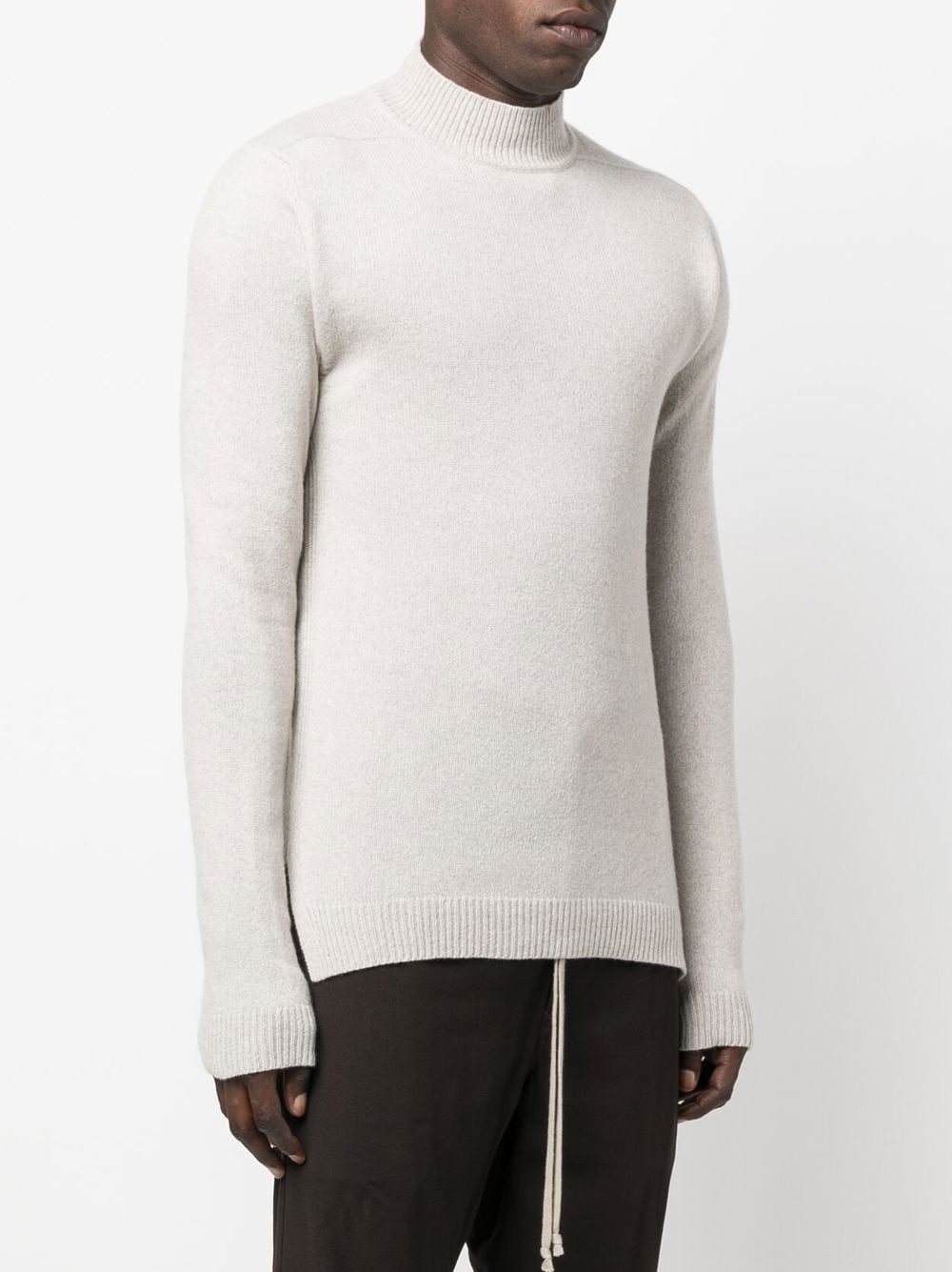 mock-neck jumper - 3