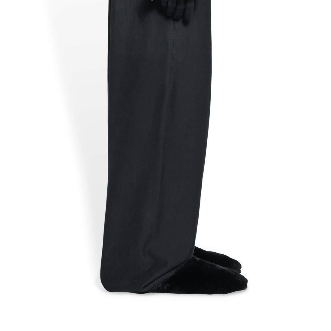 Men's Teddy Mule  in Black - 9