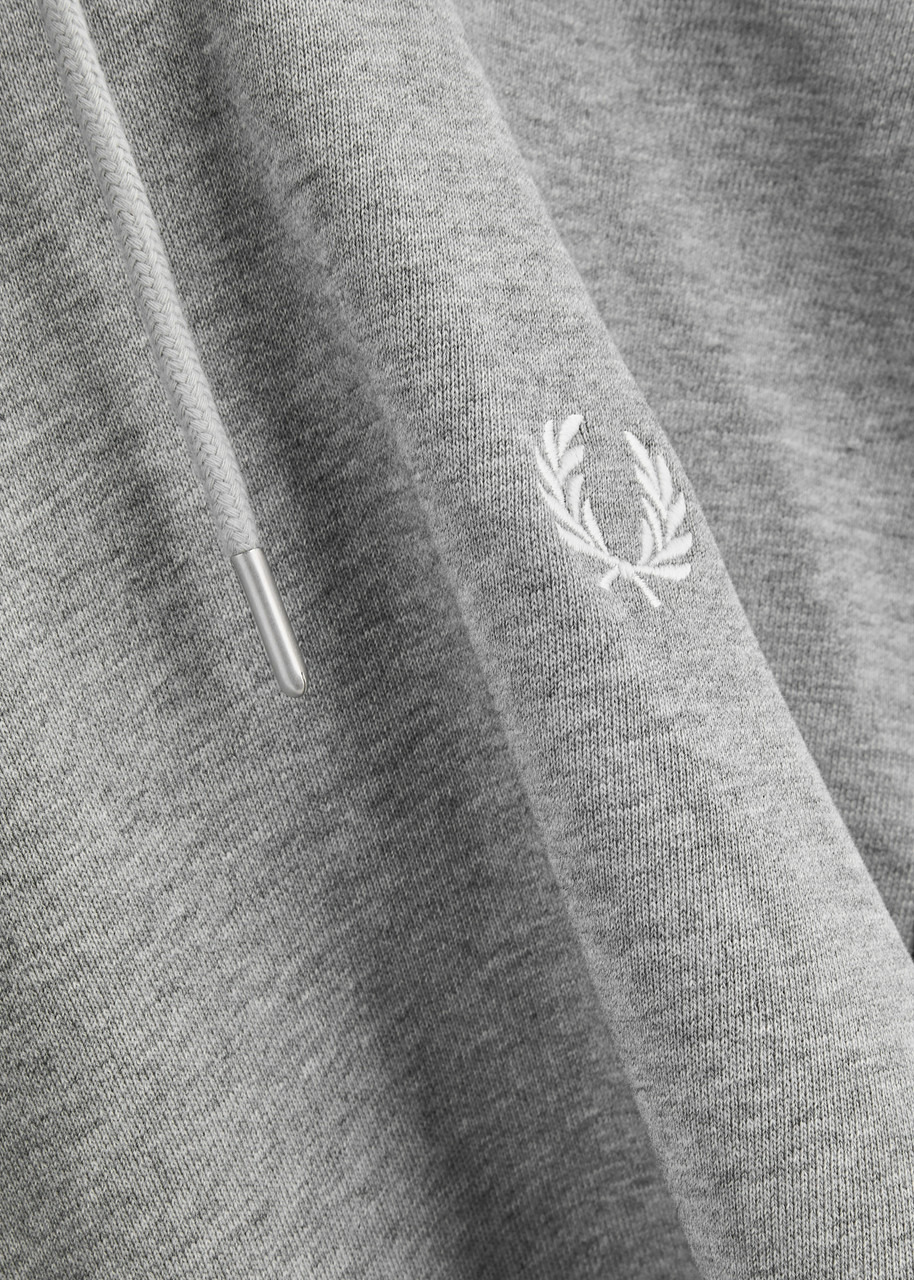 Fred Perry Logo-embroidered Hooded Cotton Sweatshirt - 5